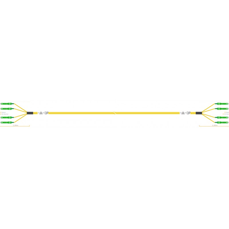 Fiber Optic Breakout Cable